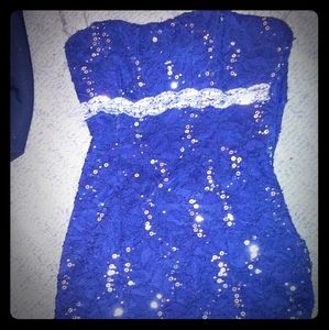My Michelle little blue dress